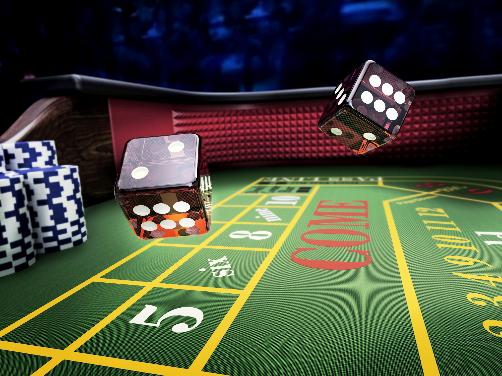 how to bet craps at the casino